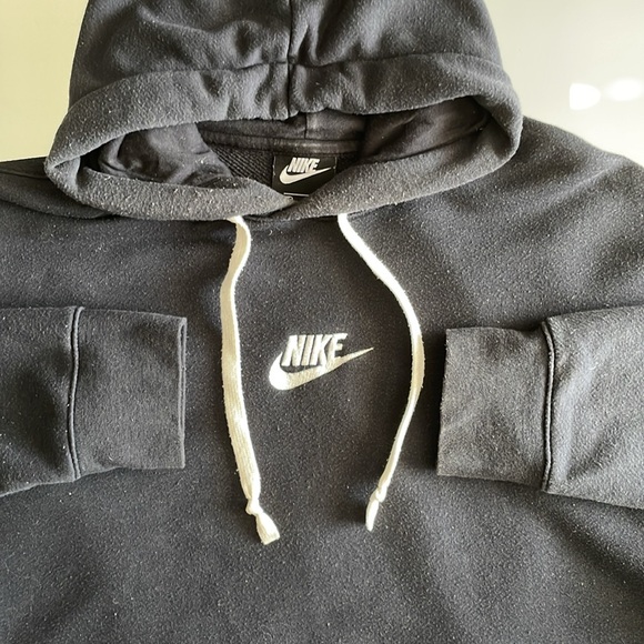 Nike Logo Black Hoodie Medium - Picture 2 of 6